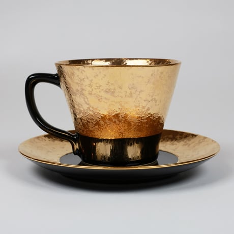 静寂の金彩｜コーヒーカップ＆ソーサー
