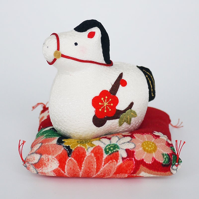 2026年 干支 午（うま）｜ちりめん福午〈龍虎堂〉 | Craft OGAWA