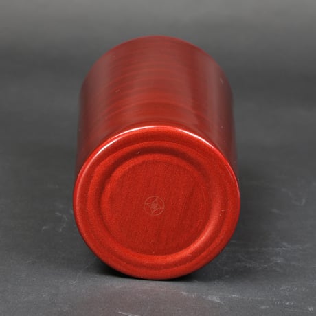 漆カップ｜二層ステンレス ハイボール 保冷｜GLOSSY RED｜石川漆宝堂