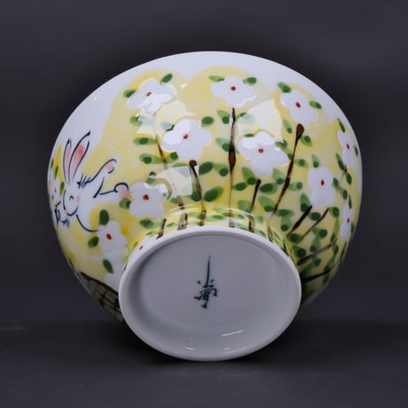 おにとお花畑｜ごはん茶碗