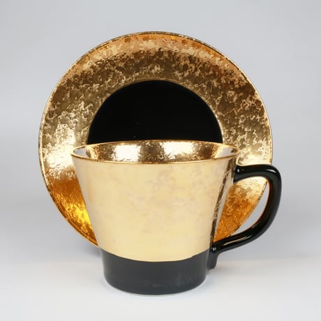 静寂の金彩｜コーヒーカップ＆ソーサー