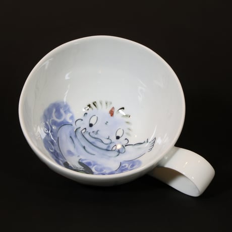 鬼のうつわ｜赤鬼のジャンボ手付きカップ