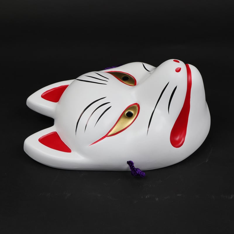 瀬戸焼｜昭峰窯 吉祥面 三面揃え〈般若・隈取・狐〉 | Craft OGAWA