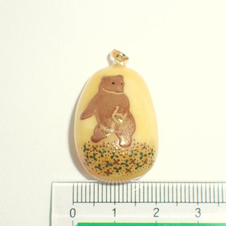 蒔絵ペンダント｜花畑