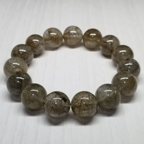 高品質シルバールチルクォーツ 7mm台 高品質]シルバールチルクォーツ丸玉/スフィア - 埼玉県吉川市の