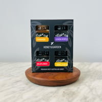 Gourmet Gift Box (Wildflower.LemonMyrtle.Cinnamonn.VanillaBean) 75g×4