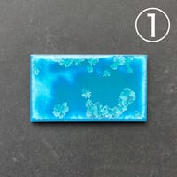 結晶（水色）
