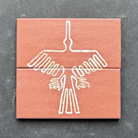 ナスカの地上絵　コンドル（2枚set）