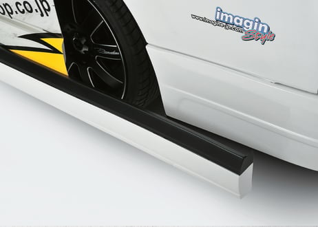 ２００系ハイエース1～8型　スーパーロング　サイドステップパネル　LS-LINE