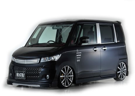 MK21S　パレットSW　フロントバンパーガーニッシュ　LS-LINE