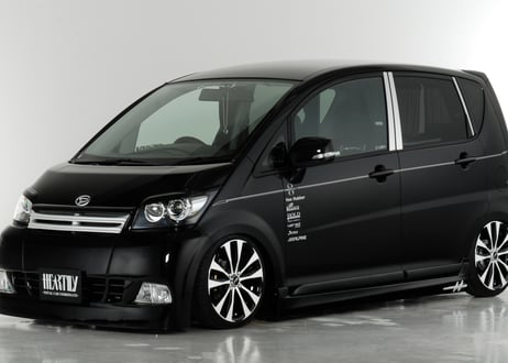 L175S　ムーヴカスタム前期　ドアサイドパネル　V-LUXeuro-version