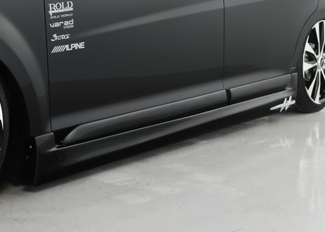 L175S ムーヴカスタム前期　サイドステップ　V-LUXeuro-version