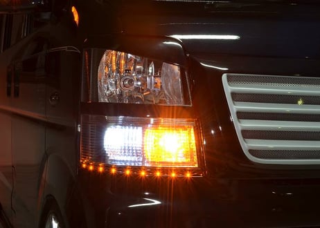側面発光LEDテープ　ツインカラーバージョン　60ｃｍ左右セット