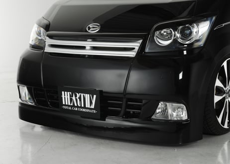 L175S　ムーヴカスタム前期　フロントバンパースポイラー　V-LUXeuro-version