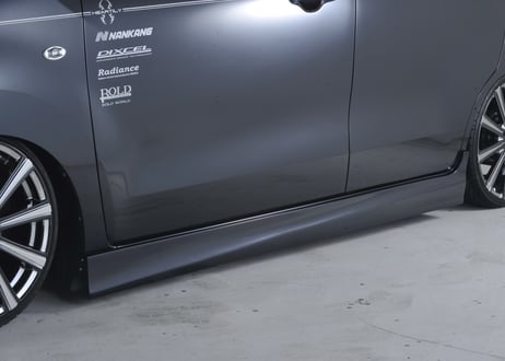 MH34　スティングレー　フロントバンパーガーニッシュ（ハーフエアロ）　LS-LINE