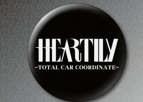 缶バッチ　2種類（HEARTILYロゴ・牙ロゴ）
