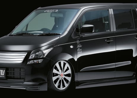 MH23S ワゴンR　リヤバンパーガーニッシュ　LS-LINE