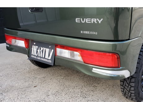DA17V　エブリィバン　ワゴンルックショートバンパーvearsion(リヤバンパー）　フェイスチェンジ