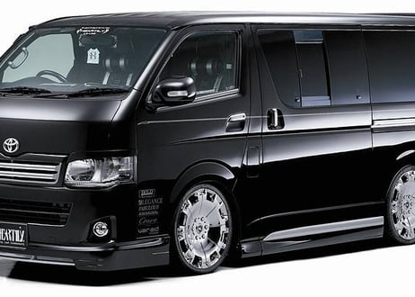２００系ハイエース３型ナローボディ・ワイド・スーパーロング　アイライン　LS-LINE