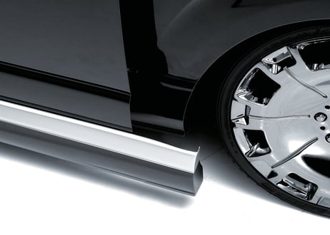200系ハイエース３型ナローボディ用　フロントバンパーガーニッシュ　LS-LINE