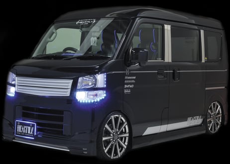 DA17V　エブリィバン　サイドステップ　LS-LINE