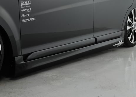 L175S　ムーヴカスタム前期　ドアサイドパネル　LS-LINE