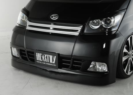 L175S　ムーヴカスタム前期　フロントバンパースポイラー　V-LUXeuro-version