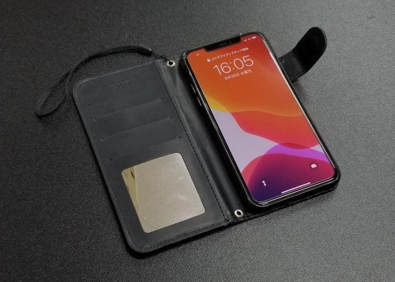 カジュアルデニムケース iphone11pro インディゴブルー | ハーテリー