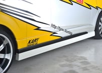 ２００系ハイエース1～8型　スーパーロング　サイドステップパネル　LS-LINE