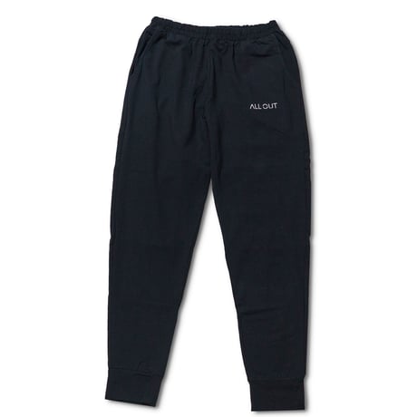 【ALLOUT】Black Jogger pants