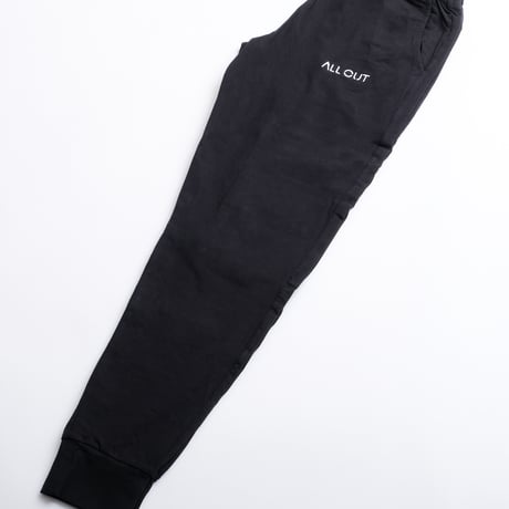 【ALLOUT】Black Jogger pants