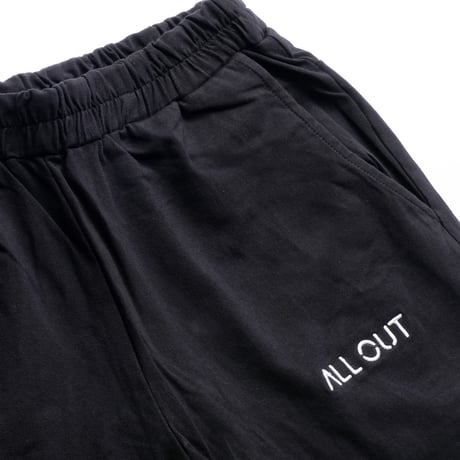 【ALLOUT】Black Jogger pants