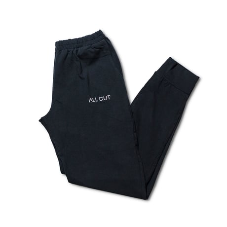 【ALLOUT】Black Jogger pants