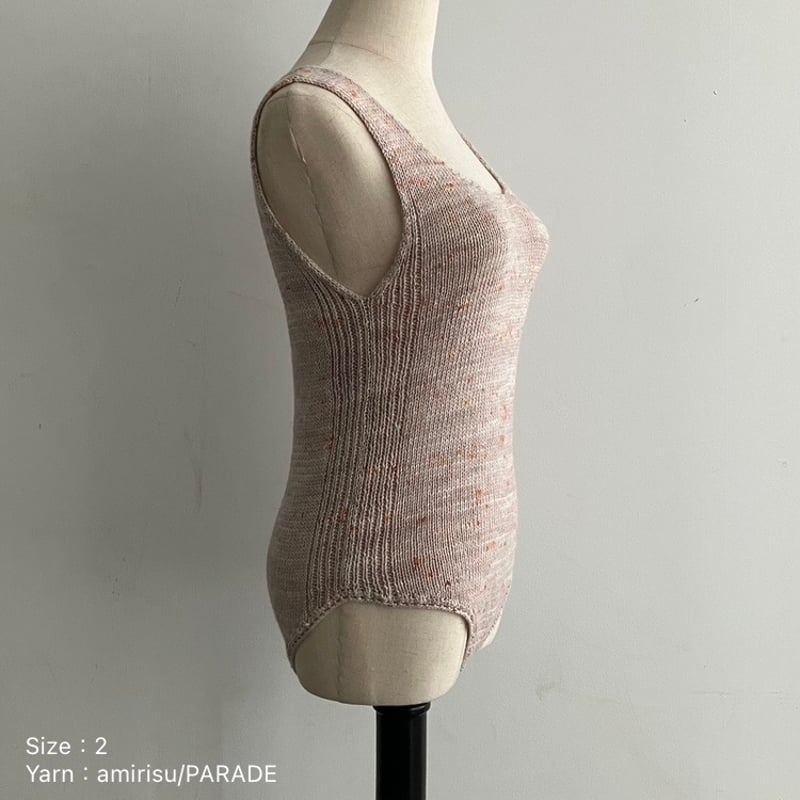 Sazanami Bodysuits | The knitted note by Megumi