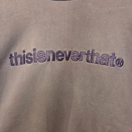 No.1421 thisisneverthat 　スウェット