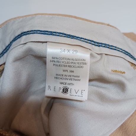F653 Life Khaki コーデュロイパンツ
