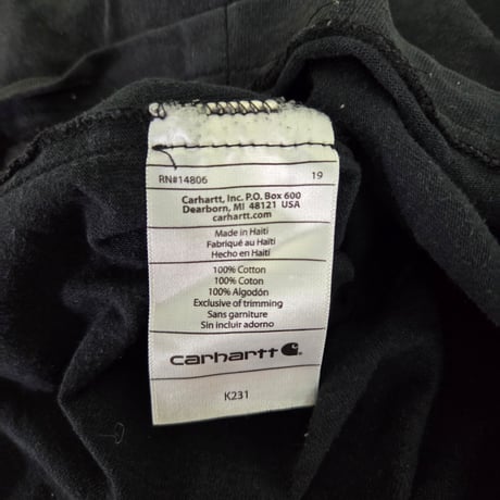 Y275 Carhartt　ロンT