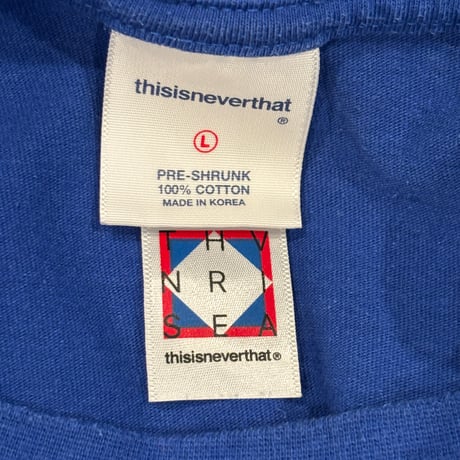 T81 ディスイズネバーザット　半袖Tシャツ