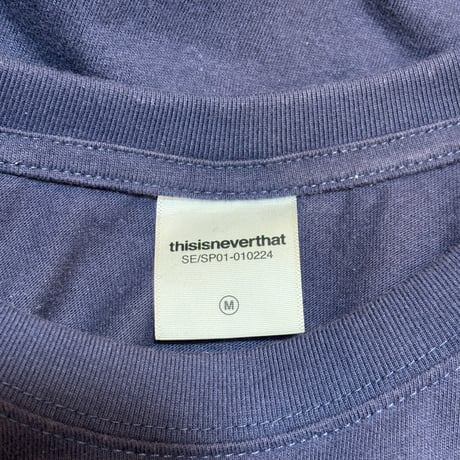 T895 ディスイズネバーザット　半袖Tシャツ