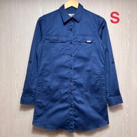 D665 ザノースフェイス　ロングシャツ