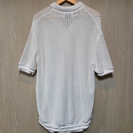 Y496 MAISON MINE ハーフニットシャツ