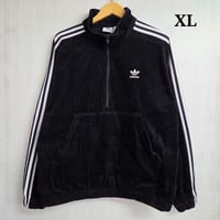 Y842 アディダスオリジナルス　ハーフジップパーカー