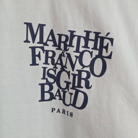 Y489 MARITHE FRANCOIS GIRBAUD ロンT　レディース