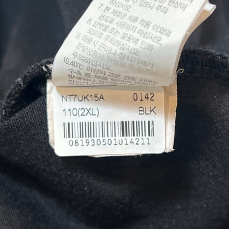 D581 ザノースフェイス　半袖Tシャツ