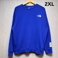 T718 ザノースフェイス　トレーナー　2XL 刺繍ロゴ