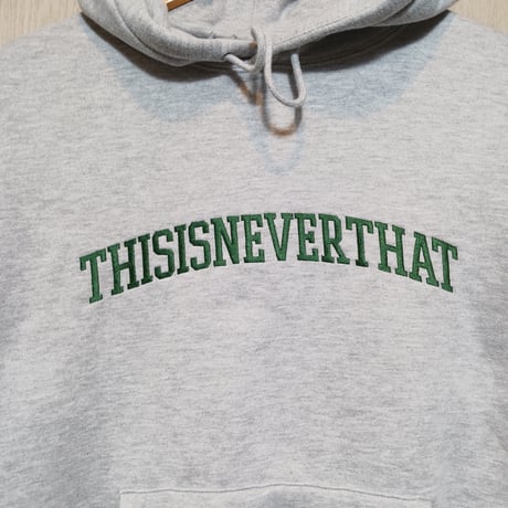 F614 thisisneverthat パーカー