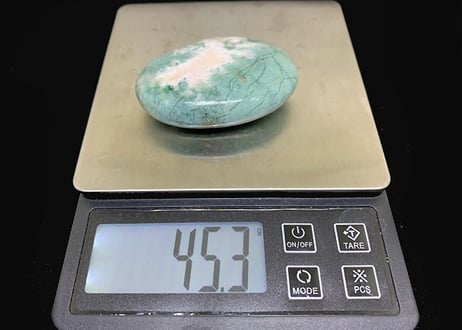 グリーンヒューランダイト　パルムストーンD