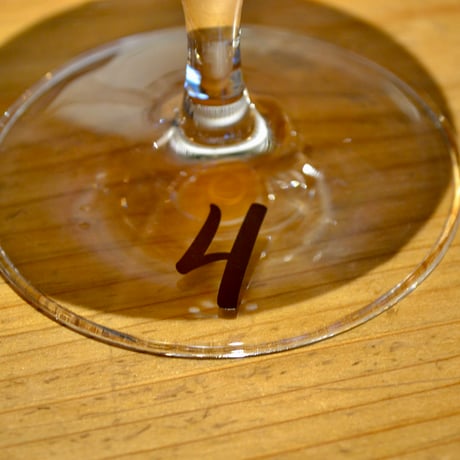 LIBUSHI Bashamichi ４Year's Anniversary Beer Glass