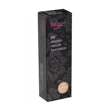 【babu-】スムースナチュラルファンデーション　SPF30　PA++ 25g