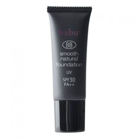 【babu-】スムースナチュラルファンデーション　SPF30　PA++ 25g